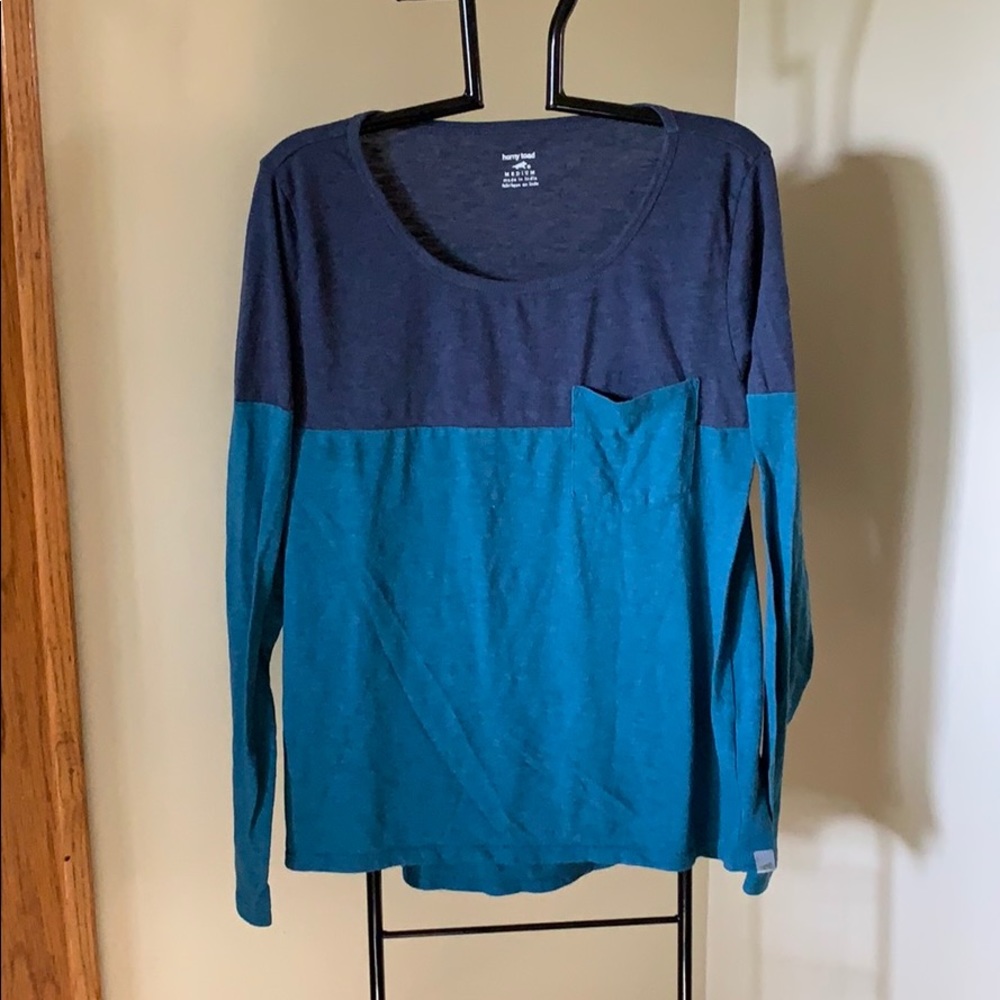 Horny Toad Long Sleeve Pocket Shirt M